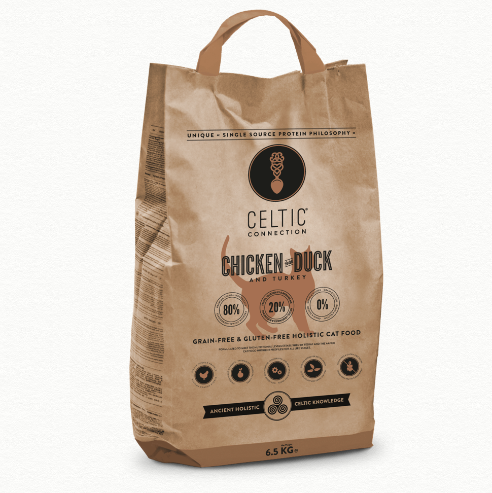 Celtic Connection [啡乾糧6.5kg] Chicken with Duck & Turkey 雞肉/鴨肉/火雞 無穀防敏感全